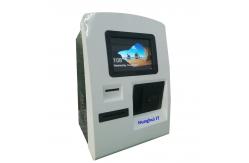 China 10inch~15inch Tablet Wall Mounted Kiosk With Slip Printer And Card Reader supplier