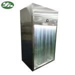 China Stainless Steel 304 Cleanroom Air Flow System Sampling Booth 0.8kw With Wheels factory