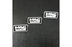 China Custom Clothing Woven Patches Logo Textured Label 3D Pvc Badges supplier