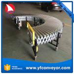 Good price electric power flexible expandable roller conveyor for sale for sale