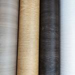 100-400m Waterproof Rigid PVC Furniture Foil For Kitchen Cabinet Door Ceiling for sale