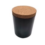 DIY Tinted Glass Bottle Cork Top Candle Jars Airtight Decorative for sale
