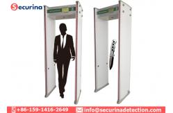 China 5 Security LevelS Presets Archway Metal Detector Applied DSP Technology supplier
