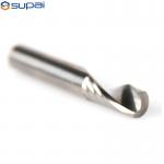 Single Flute Carbide End Mill Custom Diameter For Acrylic Cutting Tool OEM for sale