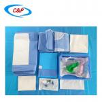 SMS Non-woven Fabric Disposable Cesarean Section Pack for Surgical Procedures for sale