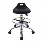 Heavy Duty Antistatic PU Lab Esd Work Stools Chair For Laboratory Hospital Clean Room Workshop for sale