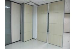 China Operable Removable Sliding Partition Wall , Modern Office Room Dividers supplier
