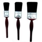 OEM Black China Bristle Paint Brush Plastic Handle Black Bristle Brush for sale