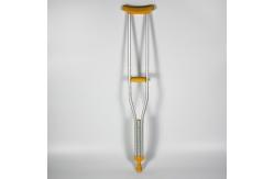 China Multi Size Adjustable Aluminum Axillary Crutch Matte Finish supplier