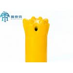 Durable Carbide Steel Tapered Button Bits With Long Skirt Design for sale