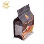 20 Microns PA PE Square Bottom Plastic Bags Zip Lock Aluminum Foil Bag Snack Packaging Pouch for sale