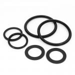 Custom Black Silicone Rubber Gasket Silicone Rubber Seal O-Ring for sale