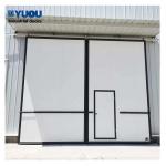 Warehouse Large Industrial Sliding Doors Metal Automatic Customized Wearproof for sale