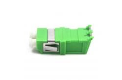 China FTTH LC Duplex Fiber Optic Adapter with Flip Auto Shutter supplier