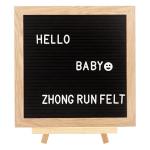 White Frame Sign Menu Letters Outdoor Set Stand Changeable Plastic Felt Letter Board for sale
