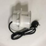Smart British Furniture AC Black Round Power Socket Embedded Installation