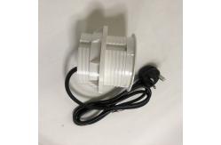 China Smart British Furniture AC Black Round Power Socket Embedded Installation supplier
