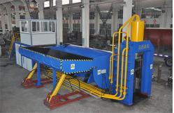 China Metal Shearing Equipment / Scrap Baler Machine For Pre Compressing Cutting Waste supplier