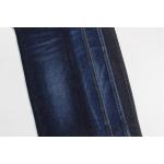 Hot Sell And Wholesale Dark Blue Crosshatch Slub Denim Jeans  Fabric for sale