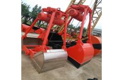 China Hydraulic Four Rope Crane Grab Building Material Clamshell Grab Bucket supplier