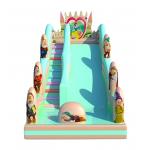 The Seven Dwarfs And Snow White Inflatable Slide For Childrens for sale