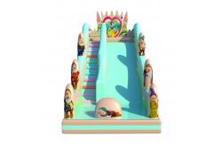 China The Seven Dwarfs And Snow White Inflatable Slide For Childrens supplier