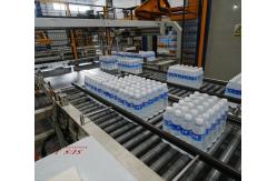 China Automatic Dual Channel Gantry Beverage Palletizer Machine 150carton/Minute ODM supplier