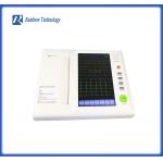 7 Portable 12 Lead ECG Machine With Suction Cups Touch Screen for sale