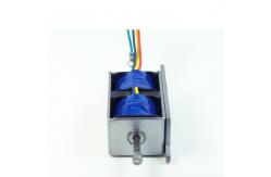 China 57.6W Double Holding Push Pull Solenoid For Cleanroom Door Lock supplier
