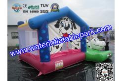 China Backyard Kids Small Inflatable Bouncy Castle with Slide Hire supplier