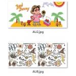Self Adhesive DTF Wraps UV Transfer Stickers High Heat Resistance for sale