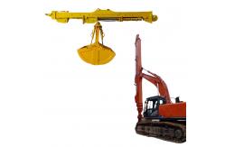 China BS900E Excavator Mounted Telescopic Arm 3 Sections For Digging Deep Basement supplier