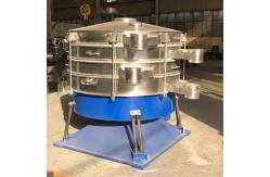 China Circular Swing Screening Machine Manufacturer For Quartz Powder Particle Vibrating Screen supplier