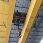 Wireless Remote Control Double Girder Overhead Crane Magnet 25T 32T Explosion Proof