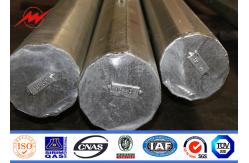 China Galvanization Electrical Power Pole 69 kv Transmission Line Poles ASTM A123 Standard supplier