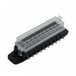 ATC ATO Blade Fuse Box Block Holder Fuse Holder 32V 4 6 8 10 Way Circuit Car Automotive Fuse Box 4 6 8 10 Fold Sidewise Outlet for sale