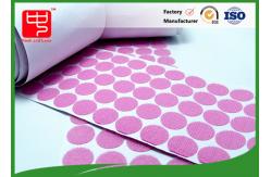 China 25mm dia adhesive based Custom  Patches rounded dots for small toy supplier