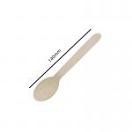 160mm Birchwood Disposable Wooden Eating Utensils forks and spoons Party Tableware for sale