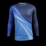 ISO9001 BSCI Downhill Mountain Bike Shirts , Custom Downhill Mtb Jersey for sale