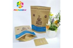 China Stand up  pouch paper bags with zipper custom printed paper packaging bags supplier