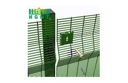 China Clearvu 358 Mesh Fencing Low Carbon Iron Wire Square Post supplier