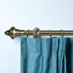 35mm Curtain Rod Set Windows Accessories with big strong bracket
