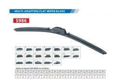 China Car Windscreen Multifunctional Rear Wiper Blade Vehicle Windshield Rubber Wiper Blades supplier