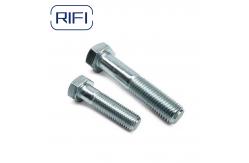 China Zinc Plated Hex Bolts Nuts Custom Din 931 Bolts In Various Industrial supplier