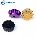 Precision aluminum turning anodizing electroplating parts for sale