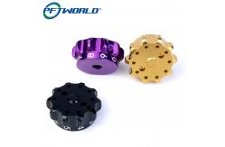 China Precision aluminum turning anodizing electroplating parts supplier