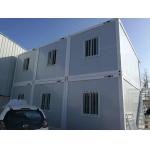 Steel Structure Folding Caravan Container House 20ft Flat Pack Container for sale