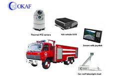 China 1-3KM 2W Thermal Imaging PTZ Camera RS485 Long Range supplier
