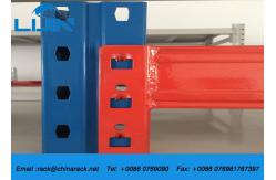 China Square Hole Heavy Duty Storage Racks 800 - 6000kg  /Beam Level Loading supplier