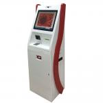 Customized Airport Self Check In Machine Wth 1000 Banknotes Cash Acceptor for sale